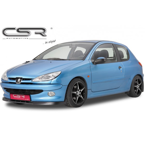 Юбка спойлер переднего бампера CSR Automotive Peugeot 206 (1998-2007)