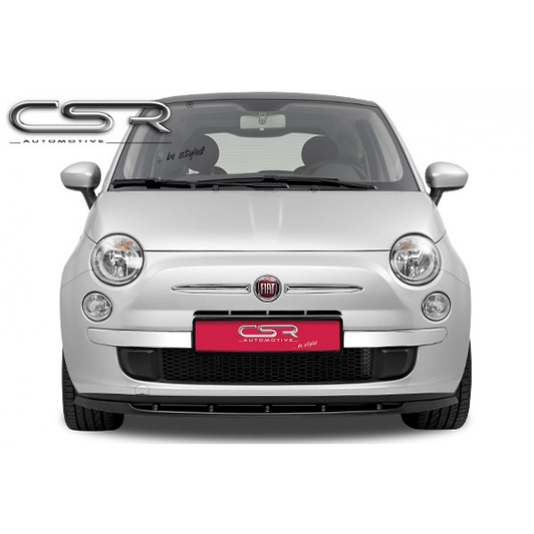 Юбка спойлер переднего бампера CSR Automotive Fiat 500 (2007-...)