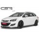 Юбка спойлер переднего бампера CSR Automotive Opel Astra J (2010-...) матовая