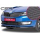 Юбка спойлер переднего бампера CSR Automotive Carbon Look Skoda Rapid (2012-...)