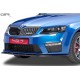 Юбка спойлер переднего бампера CSR Automotive Skoda Octavia III A7 RS (2012-...) матовая