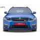 Юбка спойлер переднего бампера CSR Automotive Skoda Octavia III A7 RS (2012-...) матовая