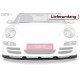 Юбка накладка переднего бампера CSR Porsche 911 (997) (2004-2008) глянец