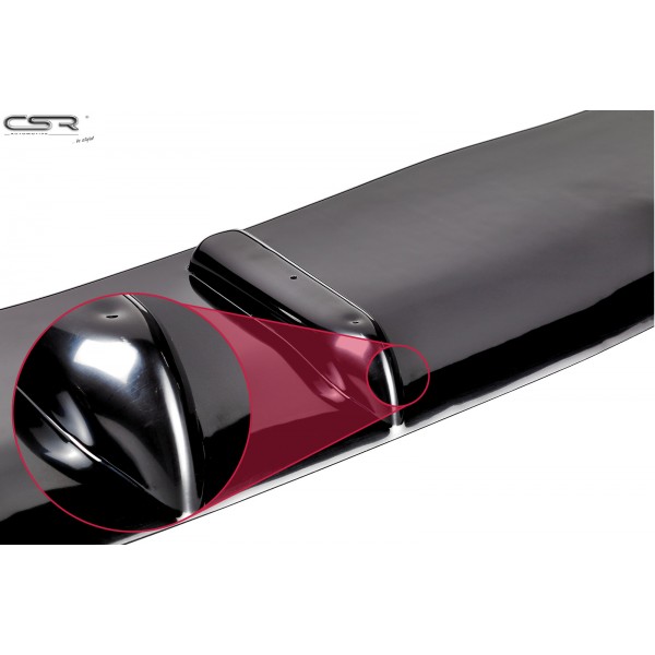 Юбка спойлер переднего бампера CSR Automotive Skoda Octavia III A7 RS (2012-...) глянец