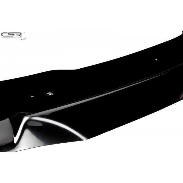 Юбка накладка переднего бампера CSR Audi A6 C7 S-Line (2011-...)  глянец