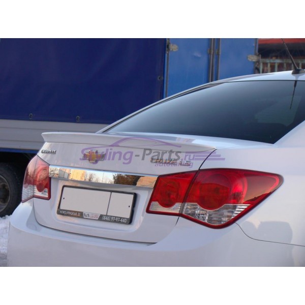 Лип спойлер на крышку багажника Chevrolet Cruze (2009-2014)