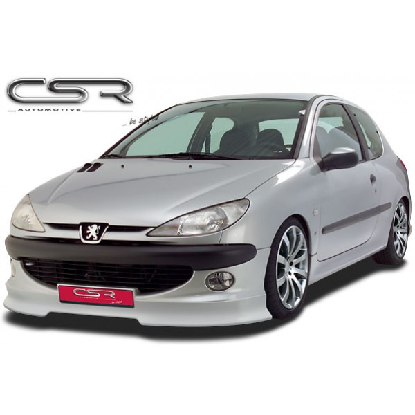 Юбка  переднего бампера CSR Automotive Peugeot 206 (2002-2010)