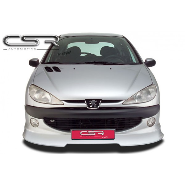 Юбка  переднего бампера CSR Automotive Peugeot 206 (2002-2010)