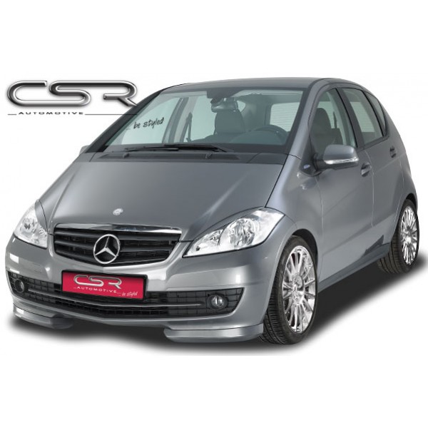 Юбка спойлер переднего бампера Mercedes W169 A-klasse (2008-2012)