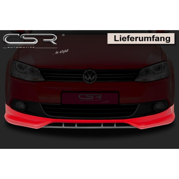 Юбка спойлер переднего бампера Volkswagen Jetta VI (2010-...)