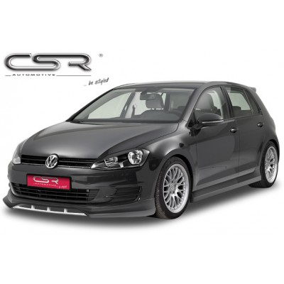 Юбка спойлер переднего бампера Volkswagen Golf VII (2012-...)