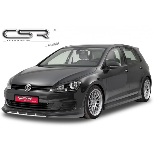 Юбка спойлер переднего бампера Volkswagen Golf VII (2012-...)