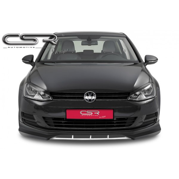 Юбка спойлер переднего бампера Volkswagen Golf VII (2012-...)