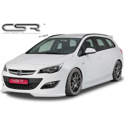 Юбка переднего бампера CSR Automotive Carbon Look Opel Astra J (2012-...)