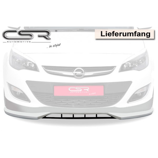 Юбка переднего бампера CSR Automotive Carbon Look Opel Astra J (2012-...)