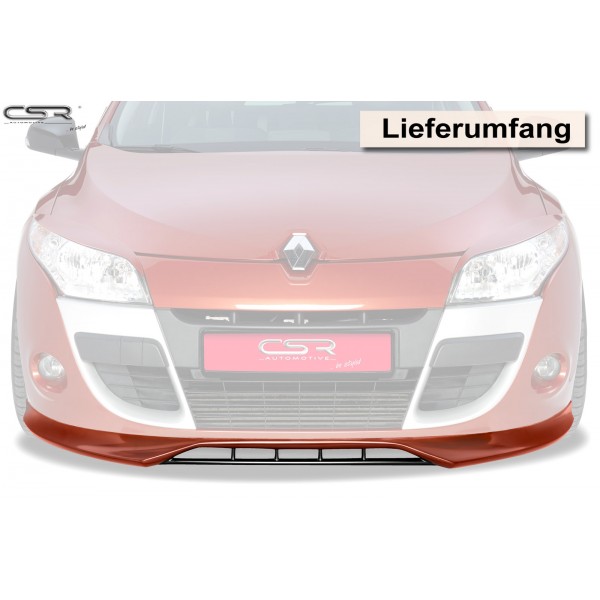 Юбка переднего бампера CSR Automotive 	Renault Megane III (2009-2012)