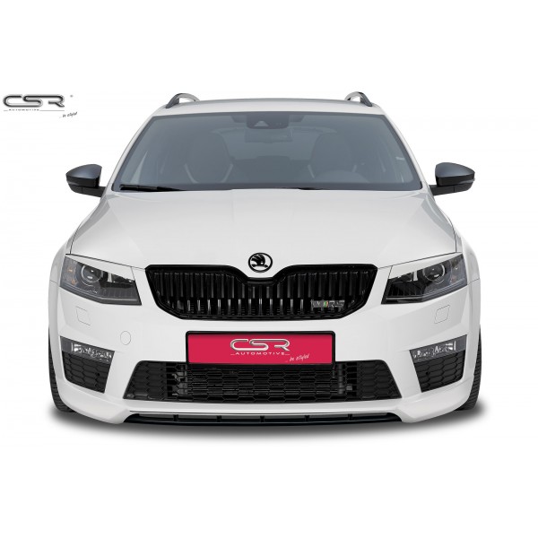 Юбка переднего бампера CSR Automotive Skoda Octavia III A7 RS (2012-...)