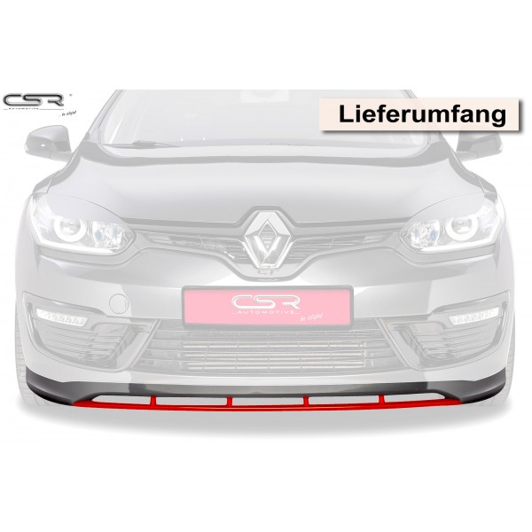 Юбка переднего бампера CSR Automotive Renault Megane III (2014-...)