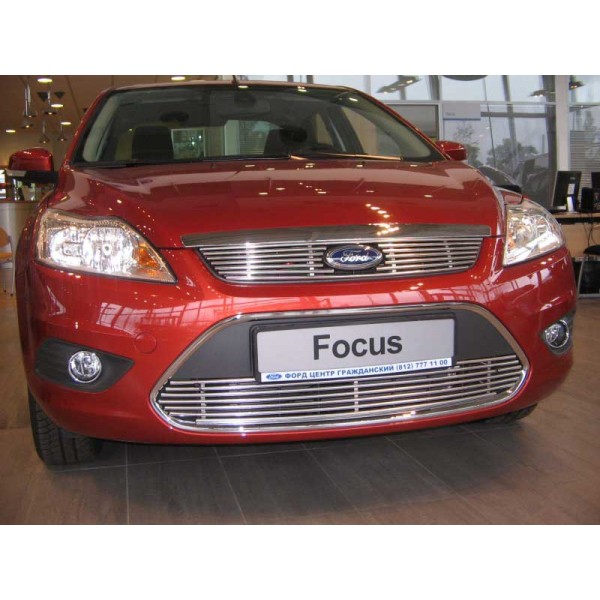 Металлическая решетка радиатора Ford Focus 3 (2008-...)