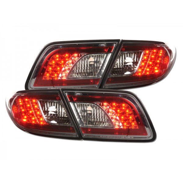 Оптика альтернативная задняя LED Mazda 6 (2002-2008) хром