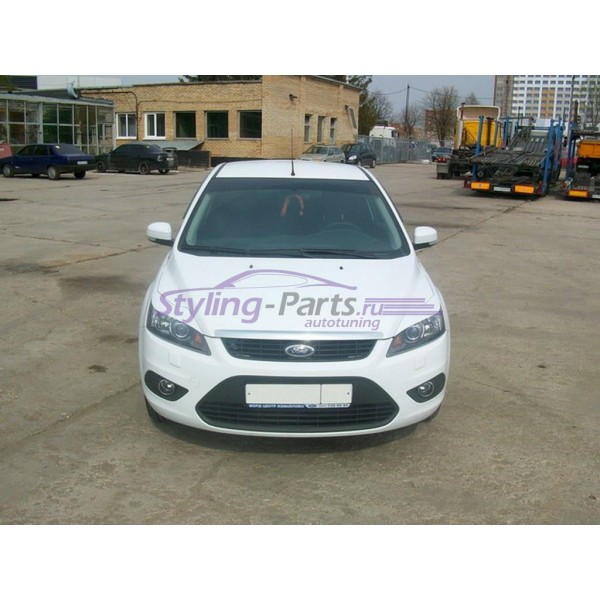 Реснички на фары var№1 широкие Ford Focus 2 (2008-2011)
