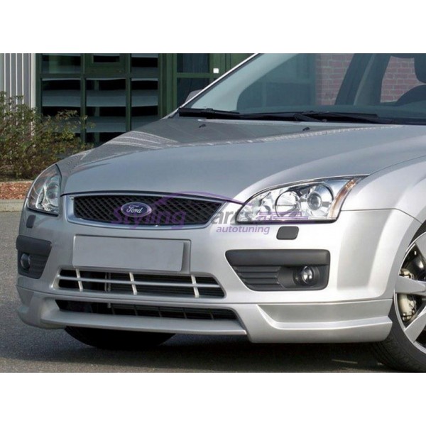 Юбка переднего бампера MS стиль Ford Focus 2 (2004-2008)