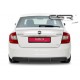 Юбка диффузор заднего бампера Skoda Rapid (2012-...)
