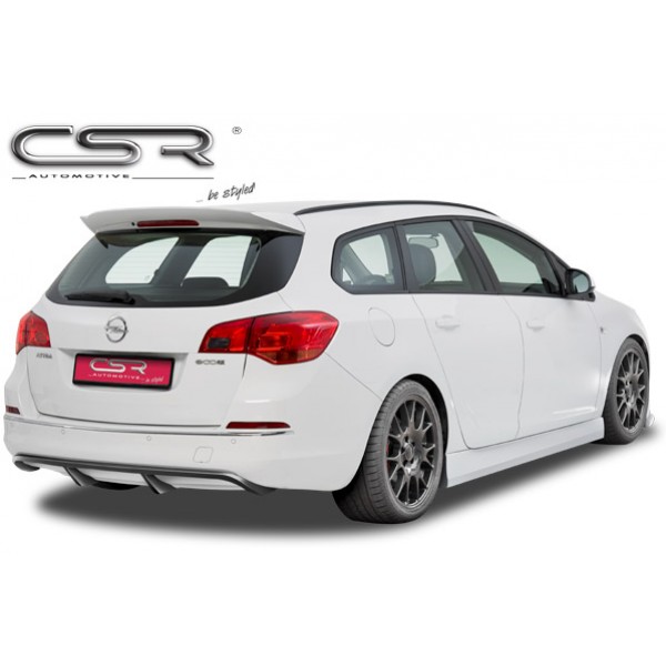 Юбка диффузор СSR Automotive заднего бампера Opel Astra J Sports Tourer (2010-...)