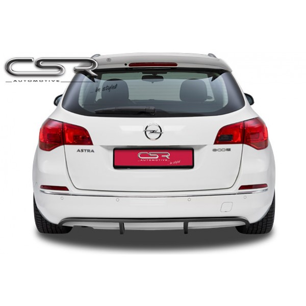 Юбка диффузор СSR Automotive заднего бампера Opel Astra J Sports Tourer (2010-...)