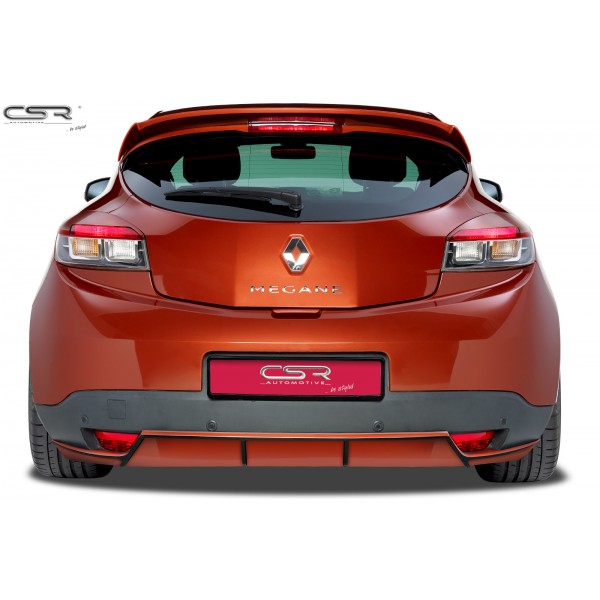 Юбка диффузор СSR Automotive заднего бампера Renault Megane III Coupe (2009-2012)