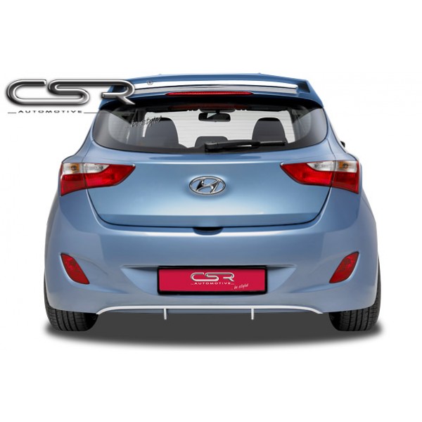 Юбка диффузор СSR Automotive заднего бампера Hyundai i30 (2011-...)