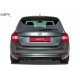 Юбка диффузор заднего бампера Skoda Rapid Spaceback (2012-...)