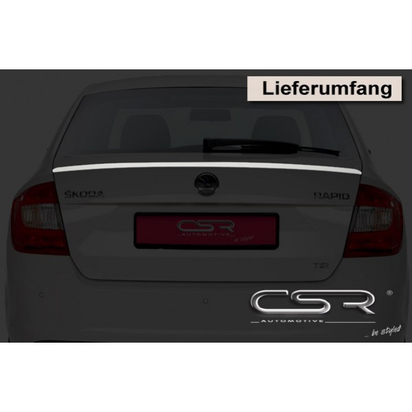 Спойлер lip на крышку багажника Skoda Rapid (2012-...)
