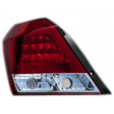 Оптика альтернативная тюнинг задняя LED Chevrolet Aveo (2006-2010) красная