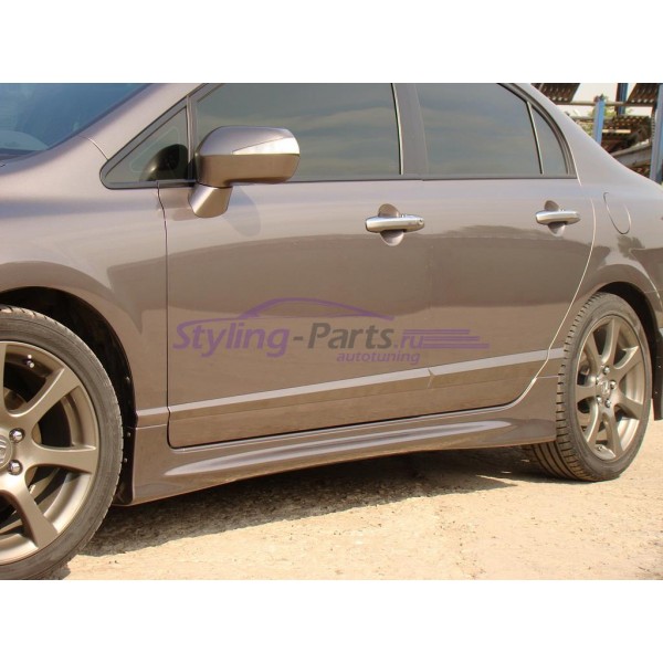 Пороги MUGEN Style Honda Civic VIII 4D (2006-2012)