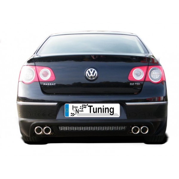 Юбка спойлер заднего бампера Volkswagen Passat B6 (2005-2011)