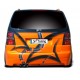 Юбка спойлер заднего бампера Volkswagen Touran (2003-2006)