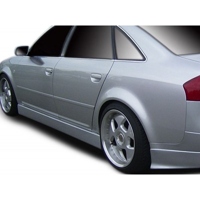 Накладки на пороги тюнинг Audi A6 C5 (1997-2004)