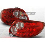 Оптика альтернативная задняя Peugeot 206 (1998-...) хрусталь