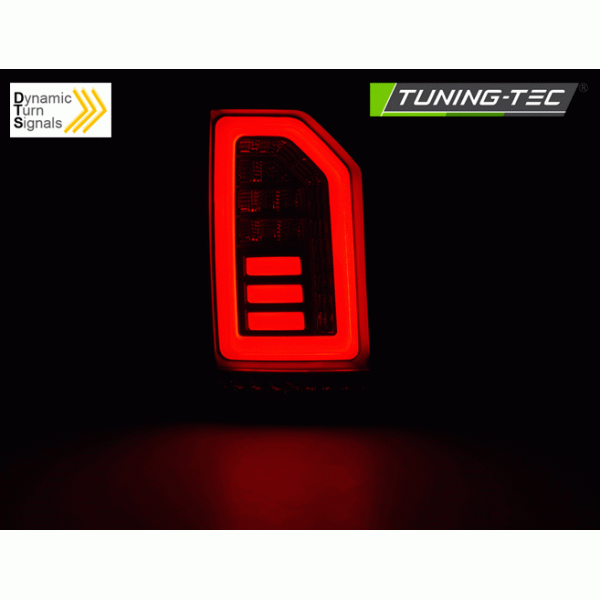 Оптика альтернативная задняя LED Tuning-Tec Volkswagen T6 (2015-...) красно-тонированная