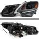 Оптика передняя тюнинг DayLine Lexus GS II GS300/GS350/GS450/GS460 (2005-2009) черная