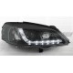 Оптика альтернативная передняя Opel Astra G (1998 - 2004) чёрная