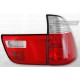 Оптика альтернативная задняя BMW e53 X5 (1999-2006) красно-белая