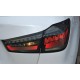 Оптика альтернативная задняя Audi Style Mitsubishi ASX (2012-...) тонированный хром