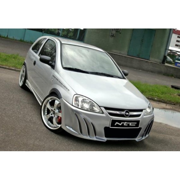 Бампер передний High Design тюнинг Opel Corsa C (2000-2006)