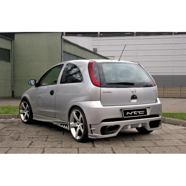 Бампер задний F-60 Design тюнинг Opel Corsa C (2000-2006)
