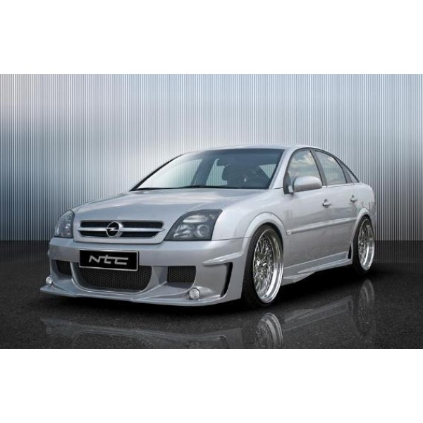 Накладки на пороги тюнинг NTC-Design Opel Vectra C (2002-2008)