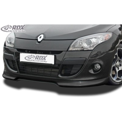 Юбка спойлер переднего бампера RDX Renault Megane III (2009-2012)