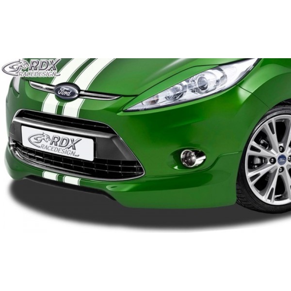 Юбка спойлер переднего бампера RDX Ford Fiesta MK7 JA8 JR8 (2008-2012)