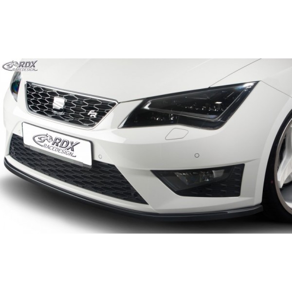 Юбка спойлер переднего бампера RDX SEAT Leon FR/Cupra (2012-...)